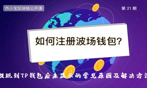 提现到TP钱包后未显示的常见原因及解决方法