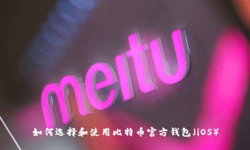 如何选择和使用比特币官方钱包（iOS）