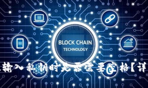 tp钱包电脑版输入私钥时是否需要空格？详解与注意事项