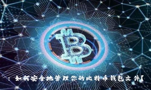 : 如何安全地管理你的比特币钱包文件？